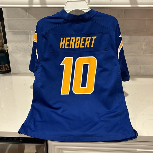Official NFL Chargers Justin Herbert YL jersey - Picture 2 of 5